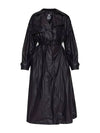 Women's Edge Belted Trench Coat Black - ISABEL MARANT - BALAAN 1