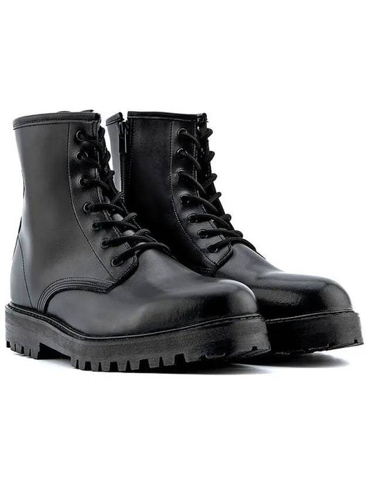 2791 Arthur Fleck Cowhide Basic 7 Hole Walker Boots Black - MIAMIPROJECT - BALAAN 1