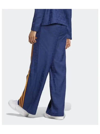 70s Wide Leg Track Pants Night Indigo - ADIDAS - BALAAN 1