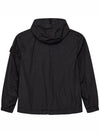 Garment Dyed Crinkle Reps R-Nylon Jacket Black - STONE ISLAND - BALAAN 4