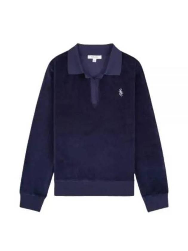 Polo T shirt POAW233NA Navy - SPORTY & RICH - BALAAN 1