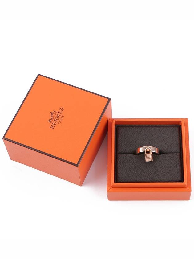 Kelly Crochette Ring Rose Gold - HERMES - BALAAN 3