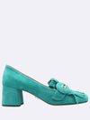 Smith Market Used Luxury Green Shoes Women s - PRADA - BALAAN 3