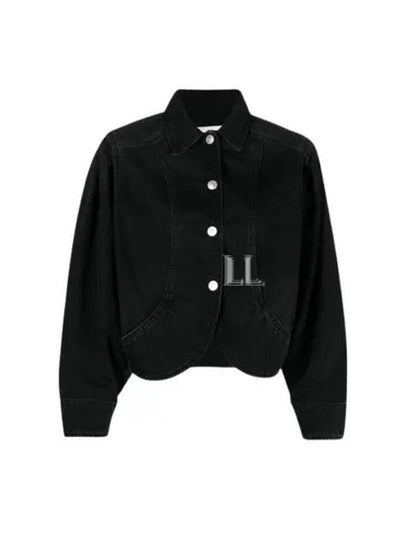 Valette Denim Jacket Black - ISABEL MARANT - BALAAN 2