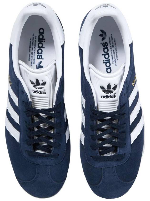 Gazelle Collegiate Low Top Sneakers Navy - ADIDAS - BALAAN 4