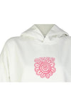 Isoli Flower Oversized Hoodie Egret - GANNI - BALAAN 6