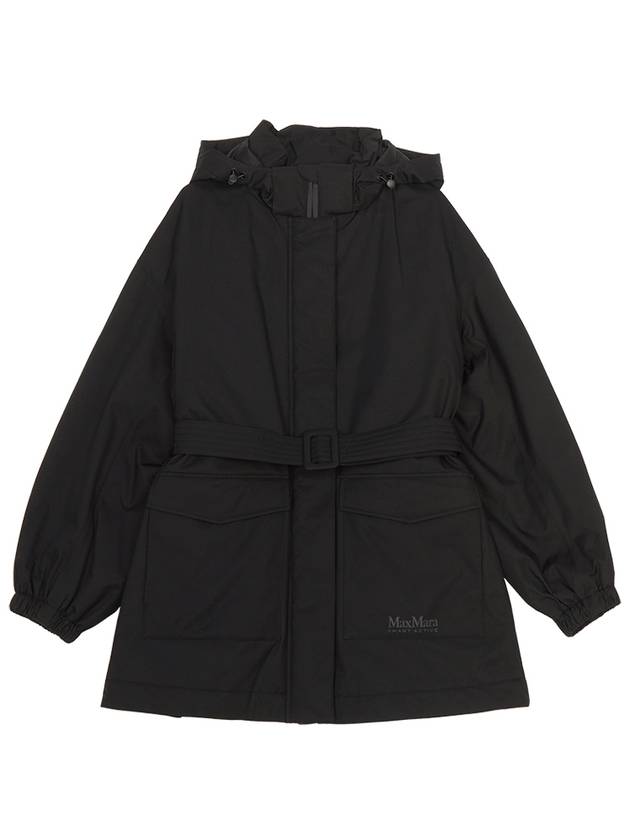 Circolo Hooded Padding Black - MAX MARA - BALAAN 2