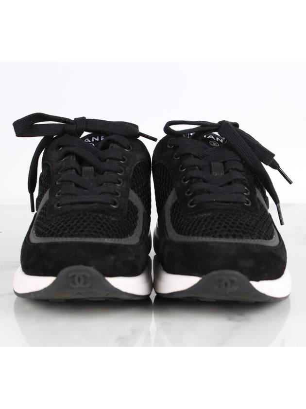 tennis sneakers black 36 - CHANEL - BALAAN 3