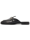 Logo Leather Bloafers Black - MIU MIU - BALAAN 5