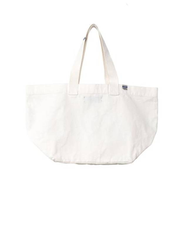 Big Name Tote Bag White - MAISON MIHARA YASUHIRO - BALAAN 3