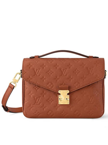 Women s Pochette Metis shoulder bag luxury wedding gift cognac M12711 - LOUIS VUITTON - BALAAN 1