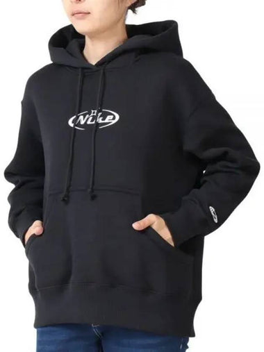 Sportswear Oversized Pullover Hoodie Black - NIKE - BALAAN 1