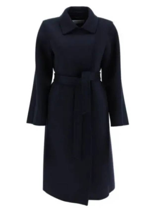 Manuela 1 Virgin Wool Single Coat Ultramarine - MAX MARA - BALAAN 2