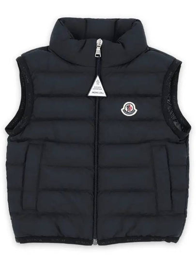 Kids CONTRIN down padded vest navy 1A00105 54A81 778 12 14A adult wearable - MONCLER - BALAAN 2