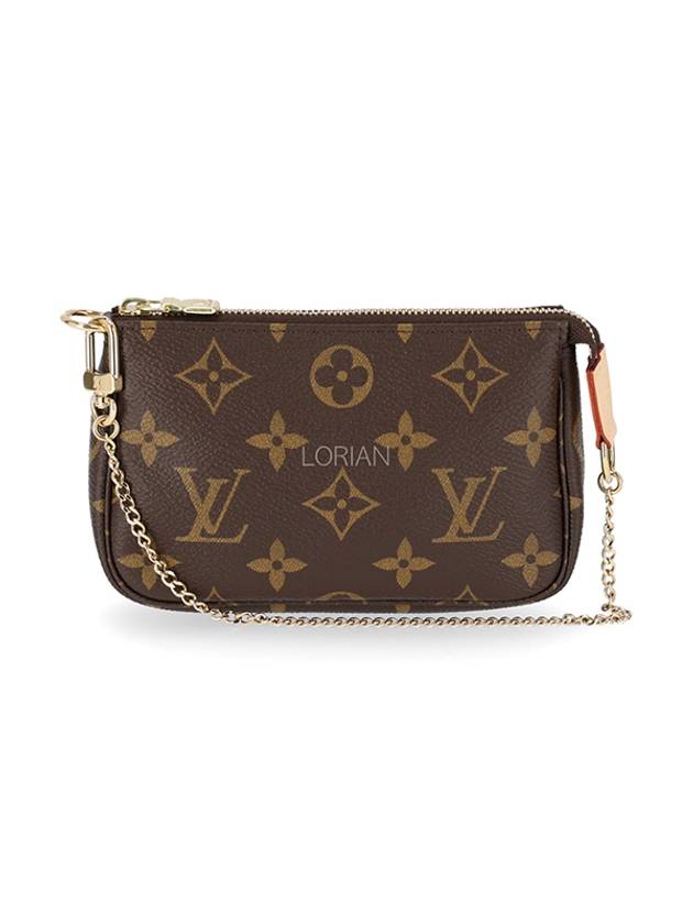 Monogram Mini Pochette Shoulder Bag Brown - LOUIS VUITTON - BALAAN 2