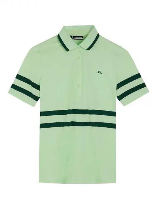 Golf Women s Short Sleeve T shirt Moira Polo Green Domestic Product GR5Y24070369689 - J.LINDEBERG - BALAAN 1