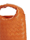 Intrecciato Mini Hop Tote Orange - BOTTEGA VENETA - BALAAN 5