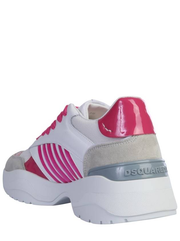 chunky D24 low top sneakers white pink - DSQUARED2 - BALAAN 5