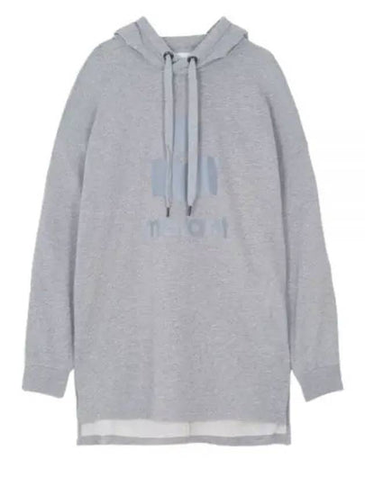 Shannon Logo Hoodie Grey - ISABEL MARANT - BALAAN 2