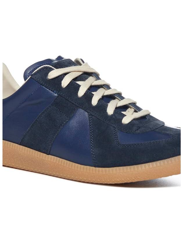 Replica Calfskin Low Top Sneakers Blue - MAISON MARGIELA - BALAAN 4