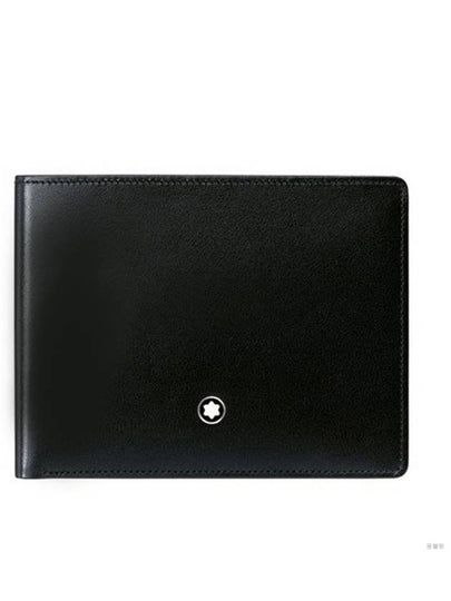 Meisterstück 6CC Leather Half Wallet Black - MONTBLANC - BALAAN 2