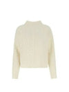 Accordo Cashmere Wool Knit Top White - MAX MARA - BALAAN 2