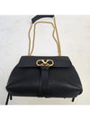 V logo black shoulder bag - VALENTINO - BALAAN 4