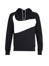 Men's Sportswear Swoosh Tech Fleece Hoodie Black - NIKE - BALAAN 1