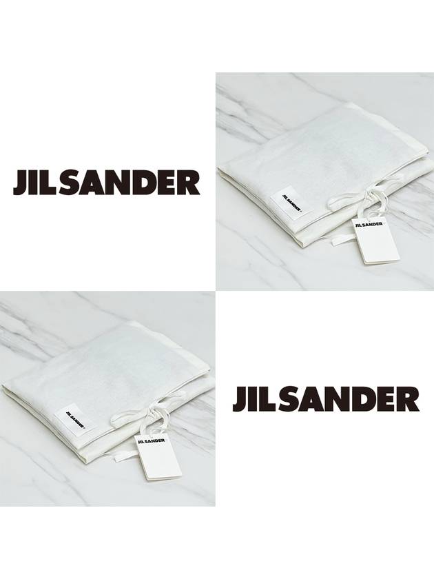 Logo Patch Cotton Short Sleeve T-Shirt 3 Pack White - JIL SANDER - BALAAN 9