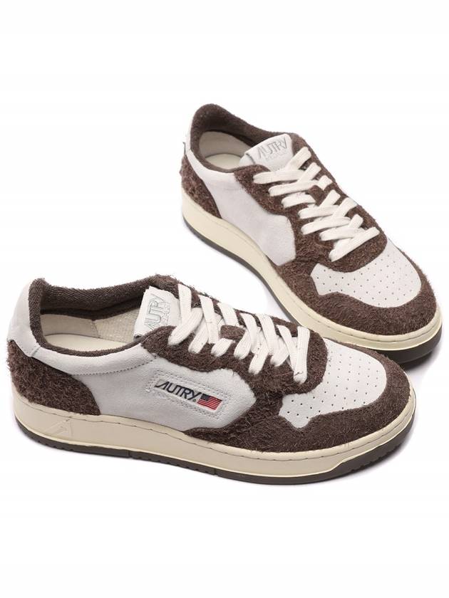 Medalist Low Top Sneakers White Brown - AUTRY - BALAAN 6