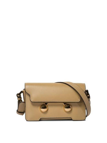 Trunkaroo Shoulder Bag Beige - MARNI - BALAAN 1