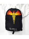 Wings Print Backpack Black - MARCELO BURLON - BALAAN 4