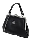 Granny Frame Purse Shoulder Bag Black - VIVIENNE WESTWOOD - BALAAN 4