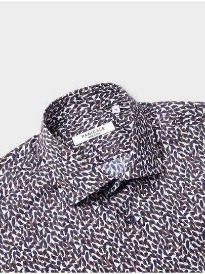 Made In Italy Poplar Print Cotton Shirt F ACSH52 - PANICALE - BALAAN 2