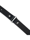 Men's Buckle Leather Belt Black A22482GB - OUR LEGACY - BALAAN 4