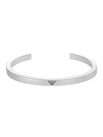 Cuff Stainless Steel Bracelet Silver - EMPORIO ARMANI - BALAAN 1