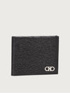 Gancini Half Wallet Black - SALVATORE FERRAGAMO - BALAAN 2