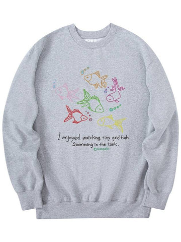 Underwater Sweatshirt Gray - RADINEO - BALAAN 1