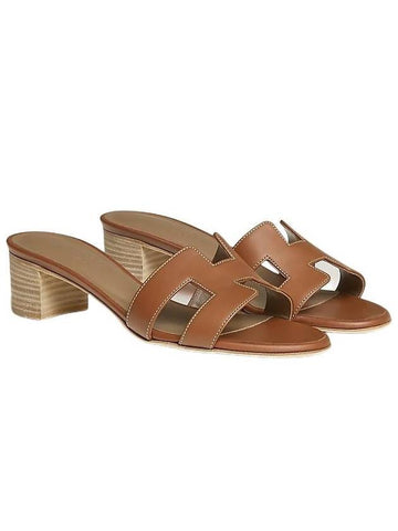 Oasis Gold Figuere Women Sandals H071002Z 0370 - HERMES - BALAAN 1