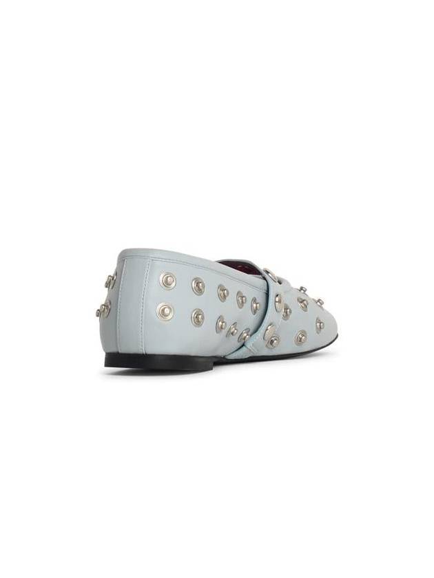 Stella McCartney Ballerina 'Ryder' In Eco Alter Mat Azzurra - STELLA MCCARTNEY - BALAAN 3