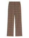 Houndstooth Tailored Check Pants - BURBERRY - BALAAN.