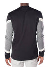 Men's Geometric Sweatshirt Black Grey - NEIL BARRETT - BALAAN 6