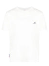 Iconic Logo Short Sleeve T-Shirt White - AUTRY - BALAAN 2