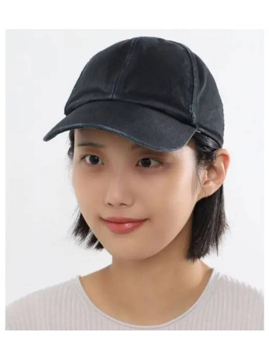 Cassandre Cotton Ball Cap Black - SAINT LAURENT - BALAAN 2