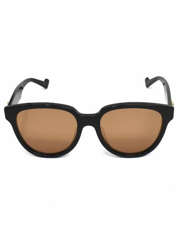 Eyewear Round Frame Sunglasses Black - GUCCI - BALAAN 1