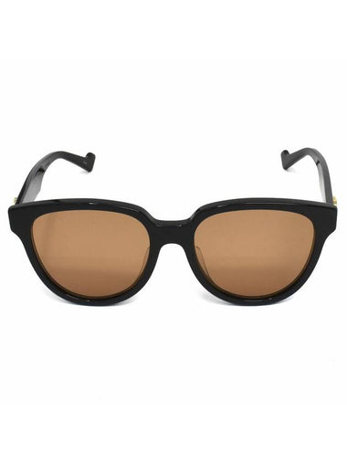 Eyewear Round Frame Sunglasses Black - GUCCI - BALAAN 1