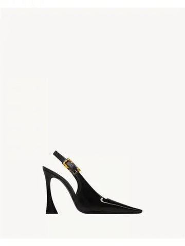 DUNE leather slingback heel 271633 - SAINT LAURENT - BALAAN 1