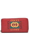 Women s Unused Strip logo printed zipper long wallet 496317 - GUCCI - BALAAN 1