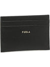 Logo card holder black common wallet PCZ2UNO B30000 O6000 - FURLA - BALAAN 3