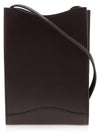 Jamie Neck Pouch Mini Bag Dark Brown - A.P.C. - BALAAN 4